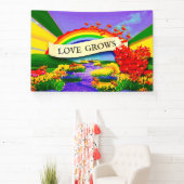 OVER DE REGENBOOG SPANDOEK (Insitu)