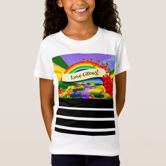 OVER DE REGENBOOG T-shirt (Voorkant)