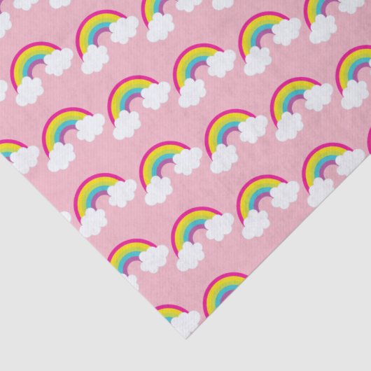 Over de regenboog tissuepapier (Detail)