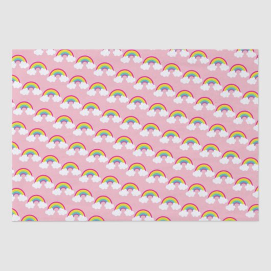 Over de regenboog tissuepapier (Voorkant)