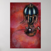 Over de regenboogboot poster (Voorkant)