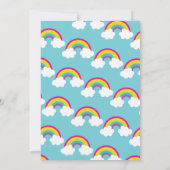 Over de regenboogdag / de douwer kaart (Achterkant)