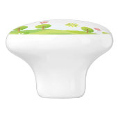 Over de regenboogkeramische deurknop keramische knop (Zijkant)