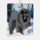 OVER DE RIVIER Black Chow 2023 Ornament (Rechts)