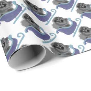 OVER DE RIVIER Black Chow inpakpapier