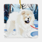 OVER DE RIVIER Cream Chow 2023 Ornament (Voorkant)