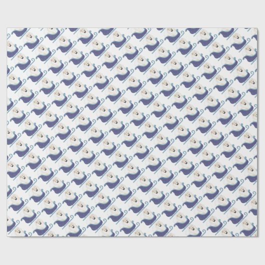 OVER DE RIVIER Crème Chow inpakpapier (Vlak)