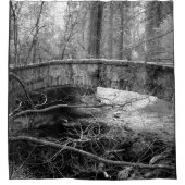 Over de rivier douchegordijn (Voorkant)