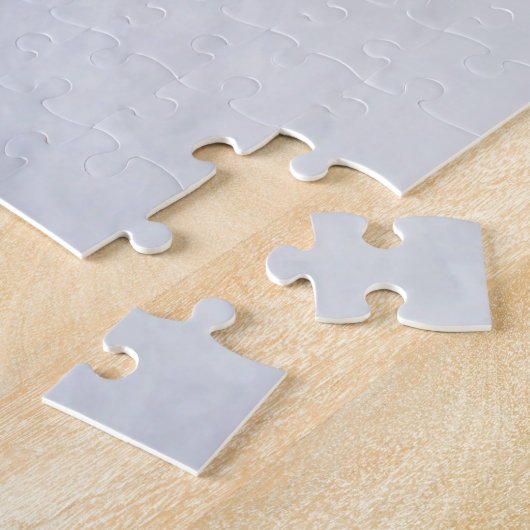 "Over de rivier en door de Bossen" Legpuzzel (Zijkant)