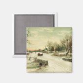 Over de rivier en door de Bossen Magneet (Voorkant / Achterkant)