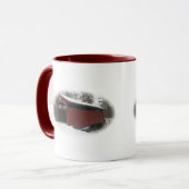 "Over de rivier en door de Bossen" Mok (Voorkant links)