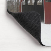 "Over de rivier en door de Bossen" Muismat (Hoek)