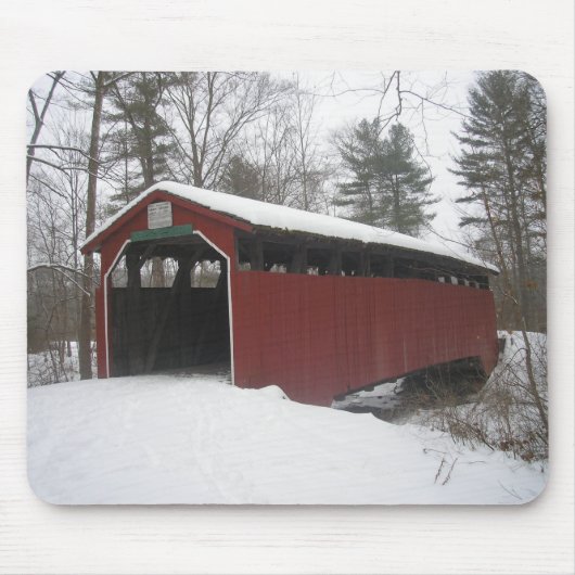 "Over de rivier en door de Bossen" Muismat (Voorkant)