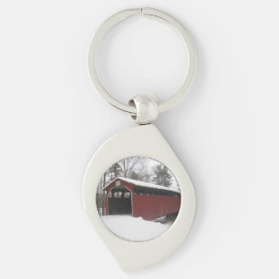 "Over de rivier en door de Bossen" Sleutelhanger
