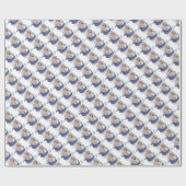 OVER DE RIVIER Fawn Chow inpakpapier (Vlak)