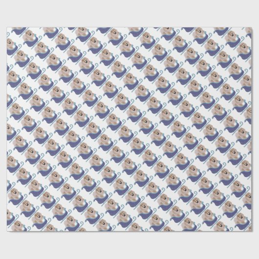 OVER DE RIVIER Fawn Chow inpakpapier (Vlak)