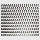 OVER DE RIVIER Fins Lapphund inpakpapier (Vlak)