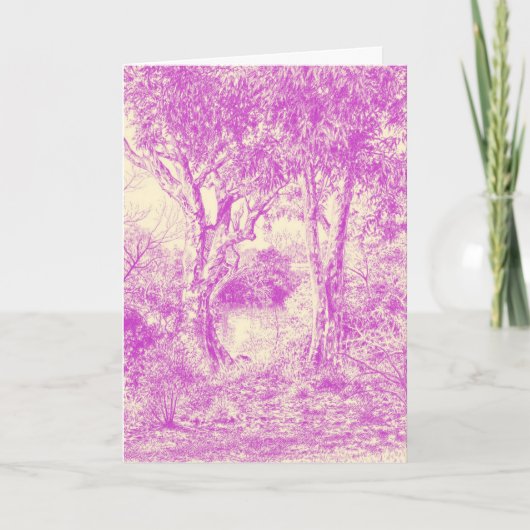 Over de rivier - Hartelijk dank voor uw kaart (Voorkant)