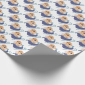 OVER DE RIVIER Red Chow inpakpapier (Hoek)