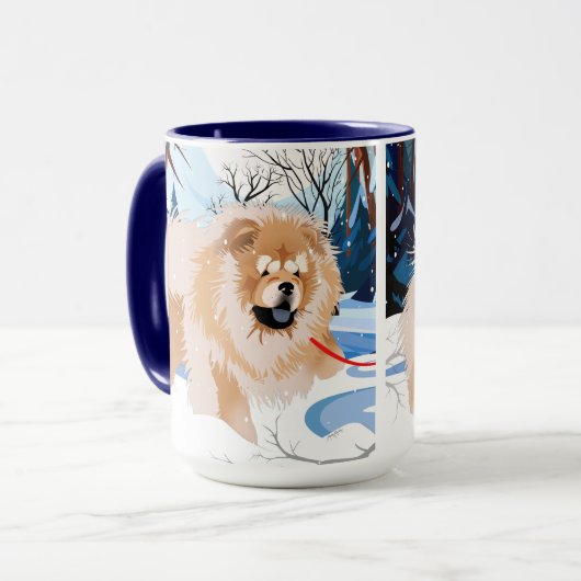 OVER DE RIVIER Red Chow mok (Voorkant links)