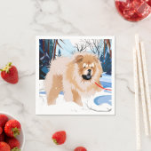 OVER DE RIVIER Red Chow servetten (Insitu)