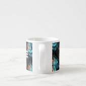 Over de ruimte espresso kop (Achterkant)