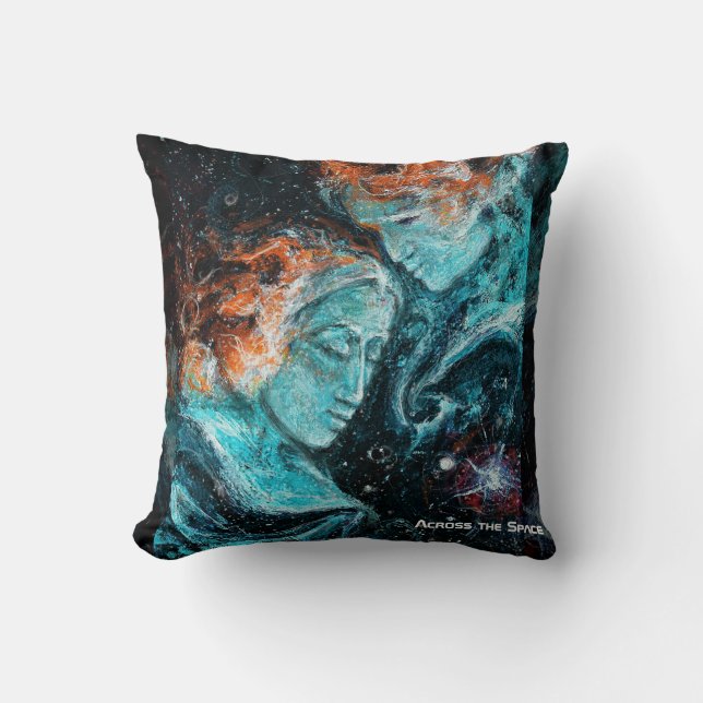 Over de ruimte kussen (Voorkant)