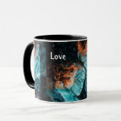 Over de ruimte mok (Voorkant links)