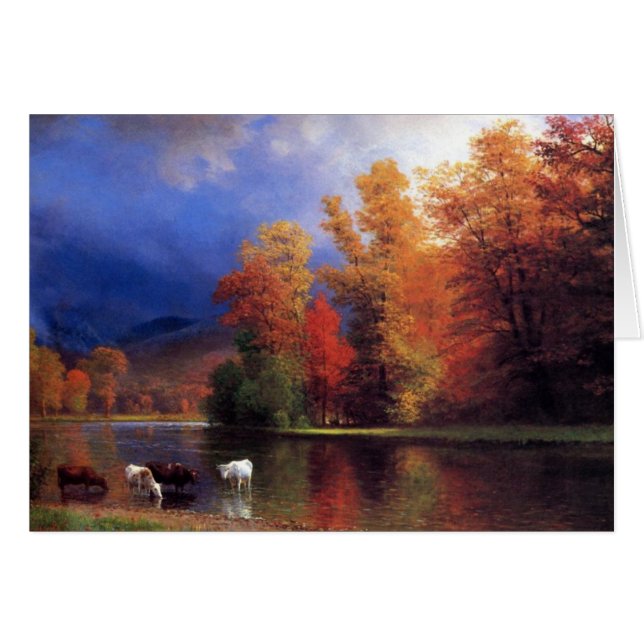 Over de Saco - Albert Bierstadt (Voorkant Horizontaal)