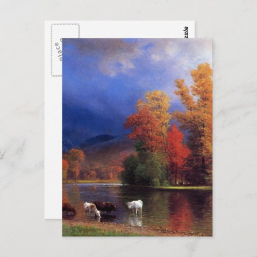 Over de Saco - Albert Bierstadt Briefkaart (Voorkant / Achterkant)