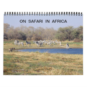 OVER DE SAFARI IN AFRIKA KALENDER