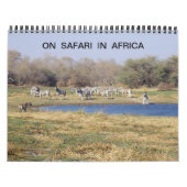 OVER DE SAFARI IN AFRIKA KALENDER (Hoes)