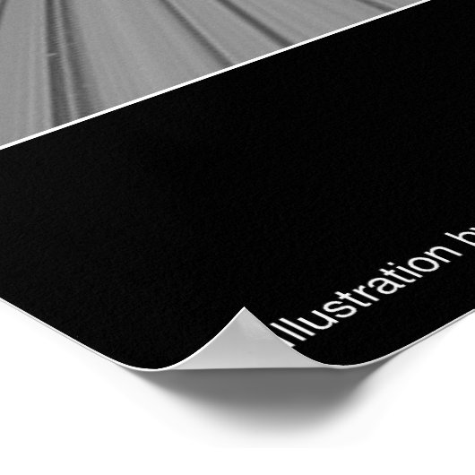 Over de Saturnus Rings Poster (Hoek)