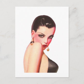 Over de schouder kijken briefkaart