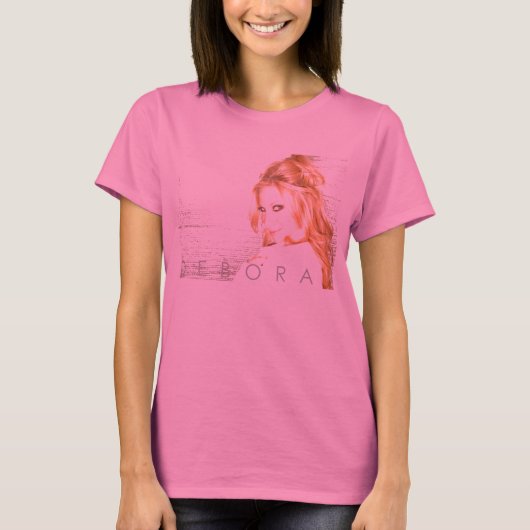 Over de schouder van Deborah Gibson T-shirt (Voorkant)