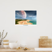 Over de stranden van Strange Poster (Keuken)