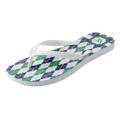 Over de Teenslippers van de groene stijl (Schuin)