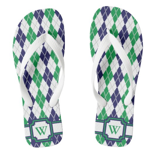 Over de Teenslippers van de groene stijl (Voetbed)