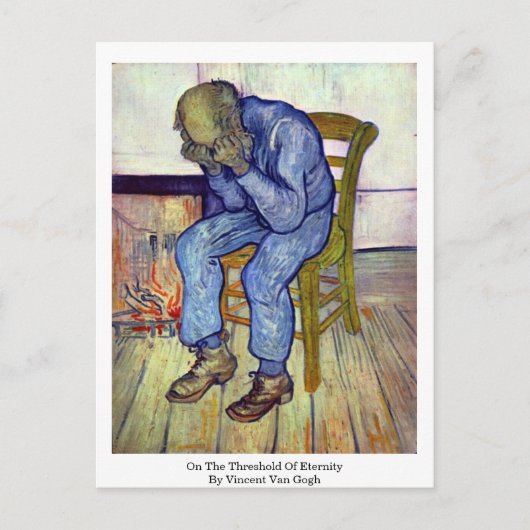 over de terughoudendheid van Vincent van Gogh Briefkaart (Voorkant)