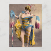 Over de top patriottisch briefkaart (Voorkant)