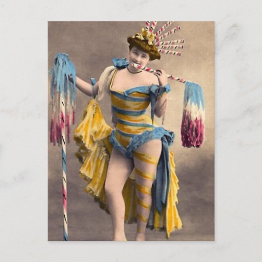 Over de top patriottisch briefkaart (Voorkant)