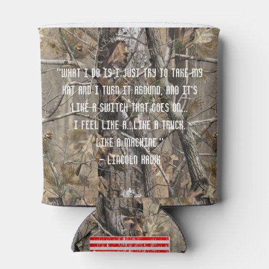 Over de Top Racing Camo Blikjeskoeler (Achterkant)