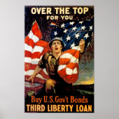 Over de top voor jou poster (Voorkant)