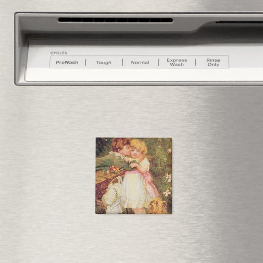 Over de tuinmuur magneet (Insitu (Vaatwasser))