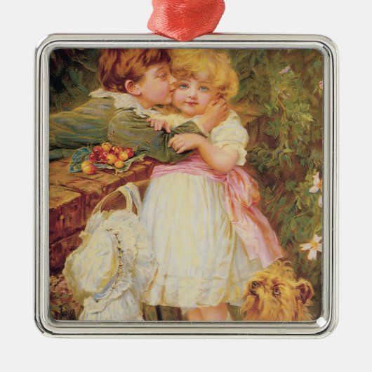 Over de tuinmuur metalen ornament (Voorkant)