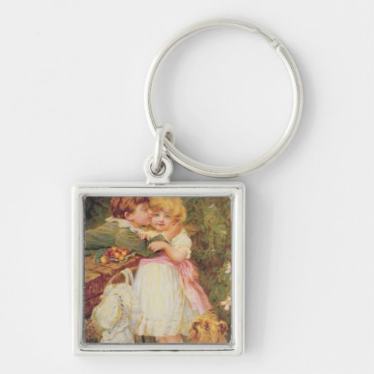 Over de tuinmuur sleutelhanger (Voorkant)