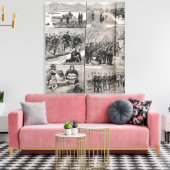 over de uitleveringsplicht in Ierland Canvas Afdruk (Insitu (Woonkamer))