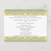 over de uitnodiging tot gouden bruiloft (Voorkant)