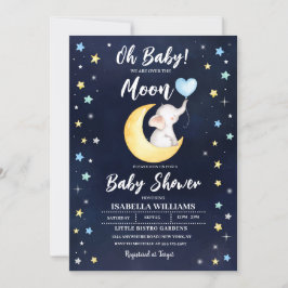 Over de uitnodiging tot het Baby shower van de maa