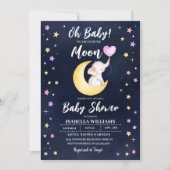 Over de uitnodiging tot het Baby shower van de maa (Voorkant)